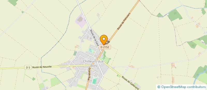 localisation de l'entreprise LIBYS SERVICE  CHILLEURS-AUX-BOIS