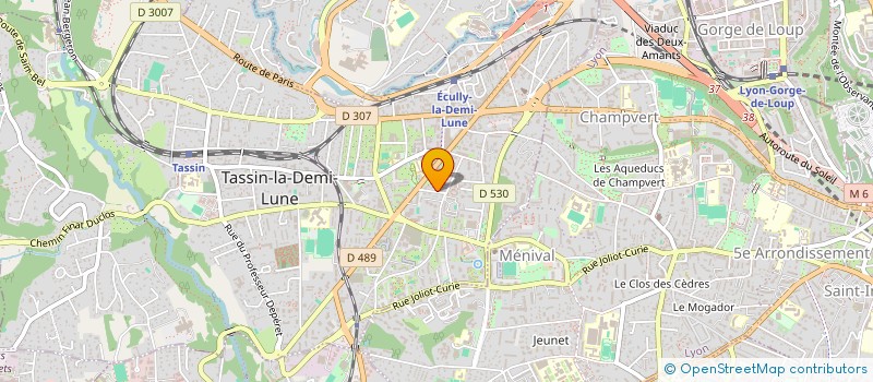 localisation de l'entreprise LIC.COM à TASSIN-LA-DEMI-LUNE