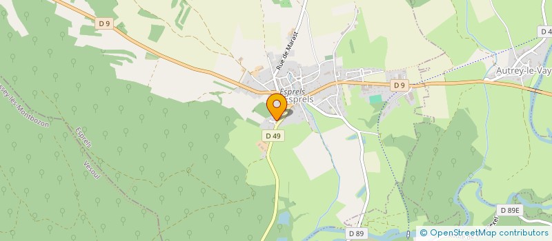 localisation de l'entreprise LICA  PONT-SUR-L'OGNON