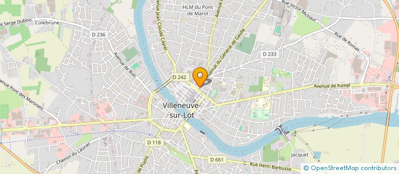 localisation de l'entreprise LICA DISTRI à VILLENEUVE-SUR-LOT