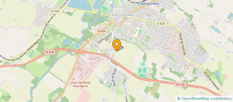 localisation de l'entreprise LICABE  L'ISLE-JOURDAIN
