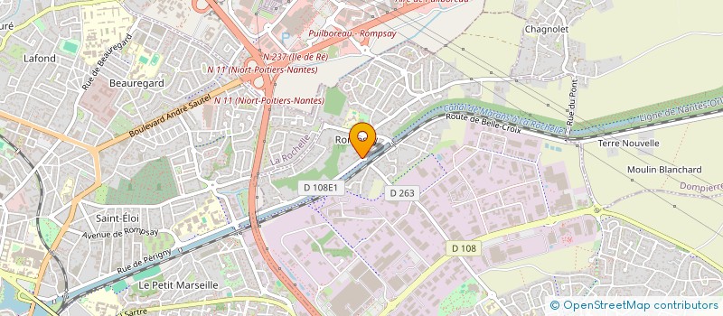 localisation de l'entreprise LICADIS à PERIGNY