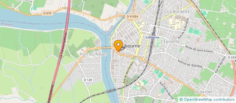localisation de l'entreprise LICAN INVEST à LIBOURNE