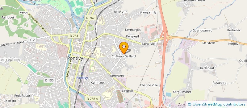 localisation de l'entreprise LICARI EURL  PONTIVY