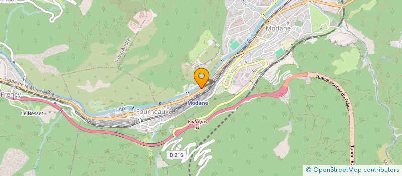 localisation de l'entreprise LICAT71  MODANE