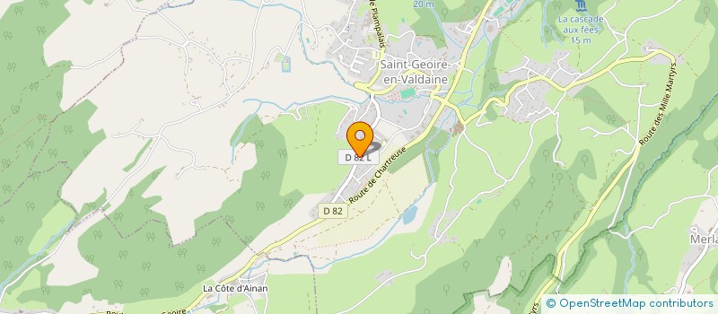 localisation de l'entreprise LICE  SAINT-GEOIRE-EN-VALDAINE