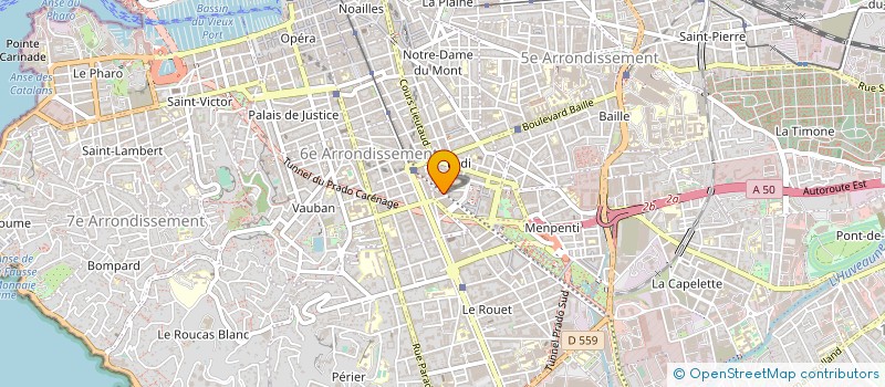 localisation de l'entreprise LICE  MARSEILLE