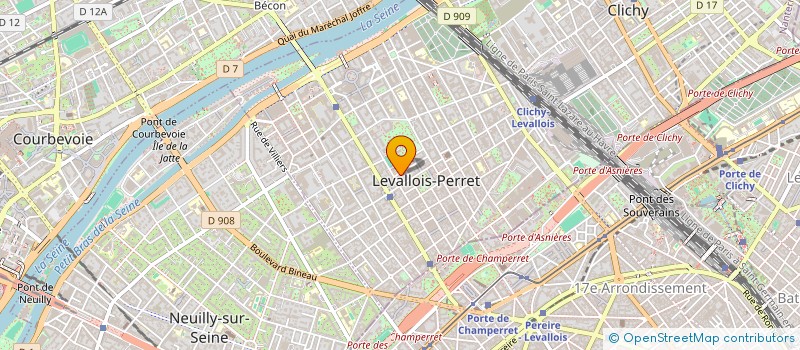 localisation de l'entreprise LICE ENVIRONNEMENT à RUEIL-MALMAISON
