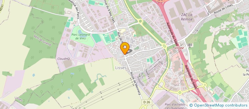 localisation de l'entreprise LICEA  LISSES