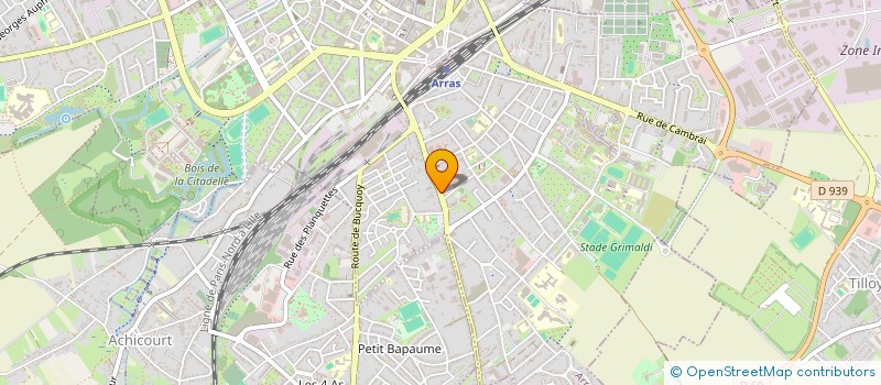 localisation de l'entreprise LICEHOLD à ARRAS