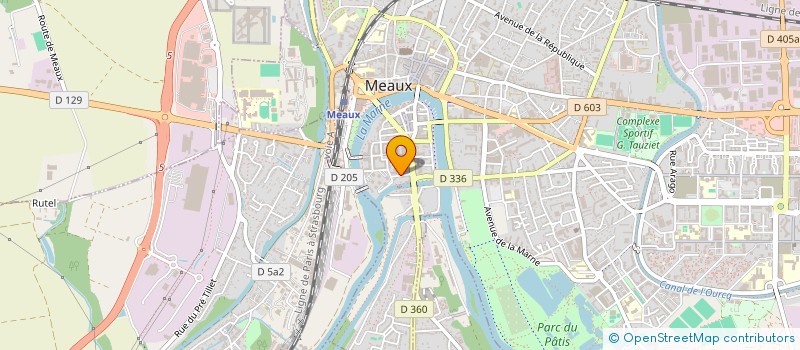 localisation de l'entreprise LICENCE B 2.0 à MEAUX