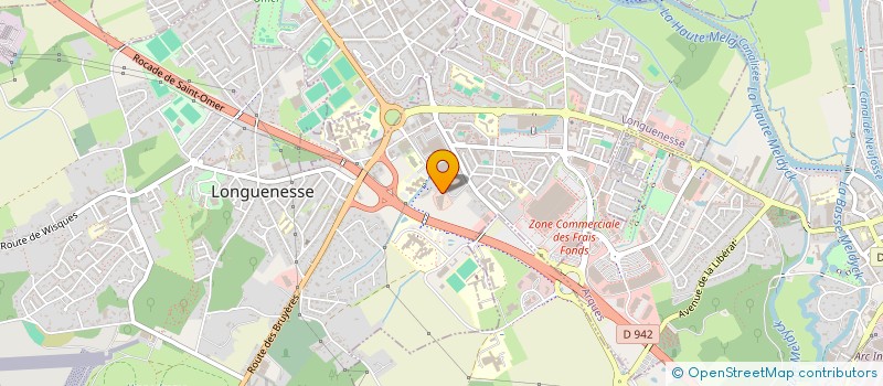 localisation de l'entreprise LICENCE TOURISME ET HOTELLERIE DE SAINT-OMER à LONGUENESSE