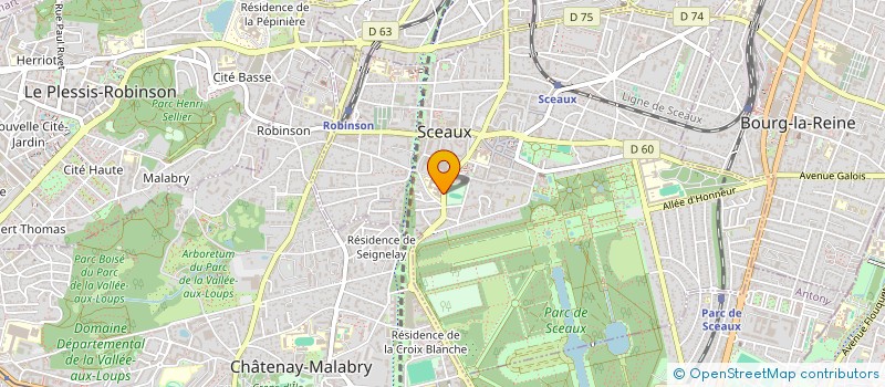 localisation de l'entreprise LICENCE VENTE ET MANAGEMENT FILIERE OPTIQUE à SCEAUX