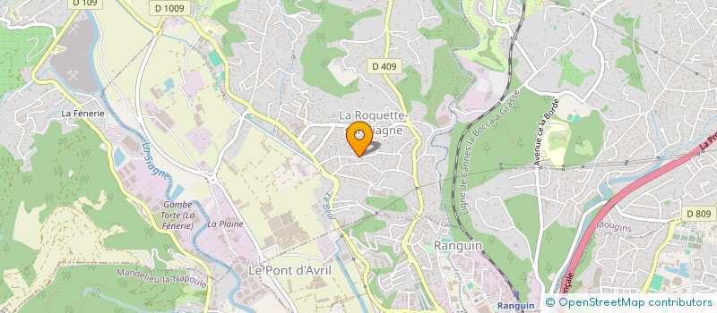 localisation de l'entreprise LICENCES BOISSONS à LA ROQUETTE-SUR-SIAGNE
