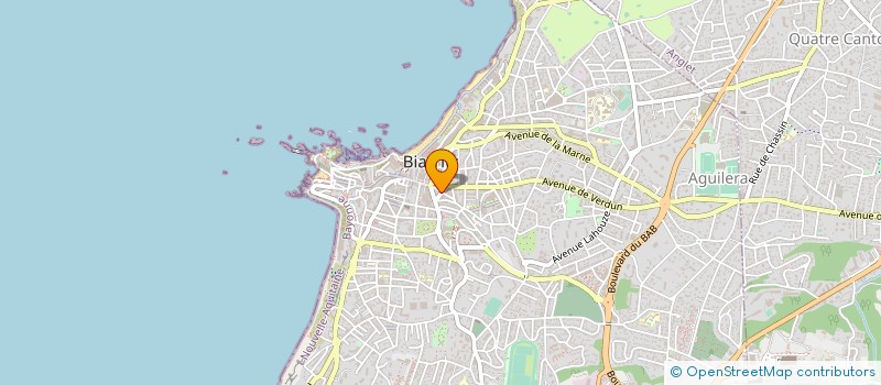 localisation de l'entreprise LICENCES PRODUCT à BIARRITZ