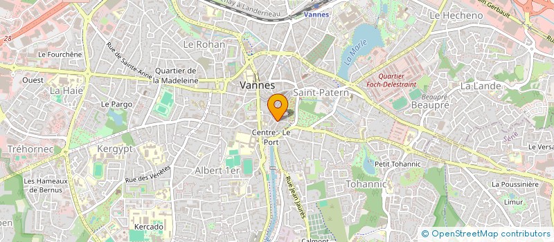 localisation de l'entreprise LICES COMPANY à VANNES