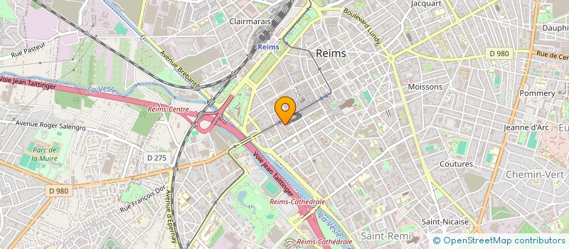 localisation de l'entreprise LICHAN STUDIO à REIMS