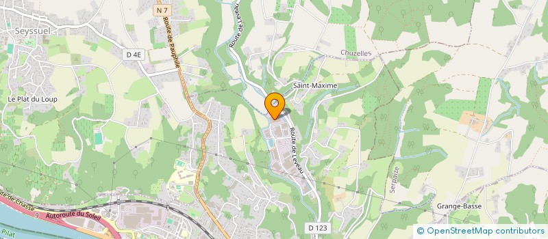 localisation de l'entreprise LICHARZ à VIENNE
