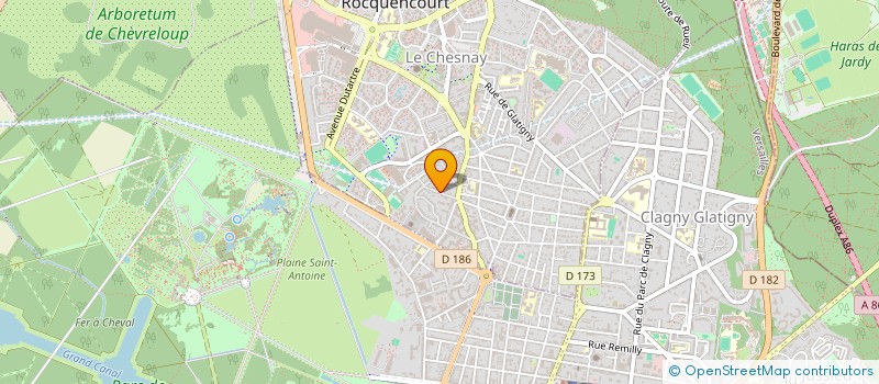 localisation de l'entreprise LICHCORP  LE CHESNAY-ROCQUENCOURT