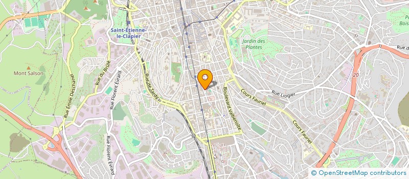 localisation de l'entreprise LICHEN ART  SAINT-ETIENNE