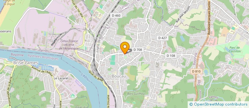 localisation de l'entreprise LICHEN TRAITEUR  BORDEAUX