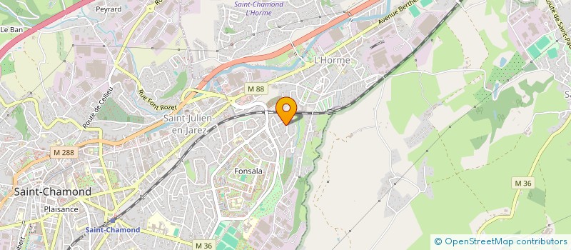 localisation de l'entreprise LICHENKO  SAINT-CHAMOND