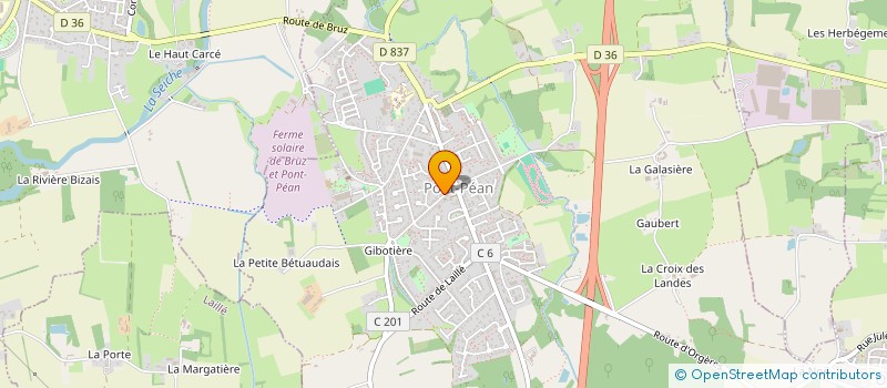 localisation de l'entreprise LICHLO  PONT-PEAN