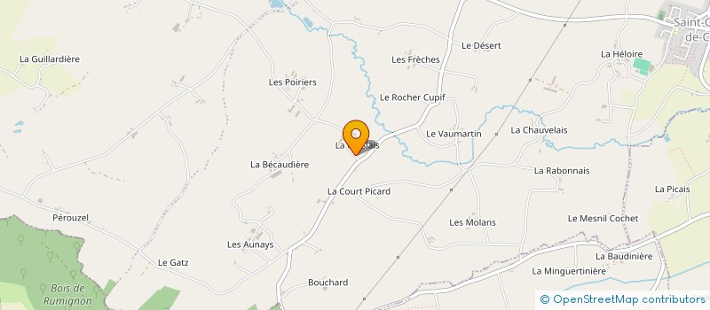 localisation de l'entreprise LICHLO à RIVES-DU-COUESNON