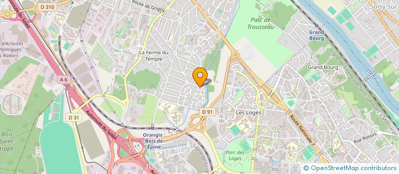localisation de l'entreprise LICIA à RIS-ORANGIS