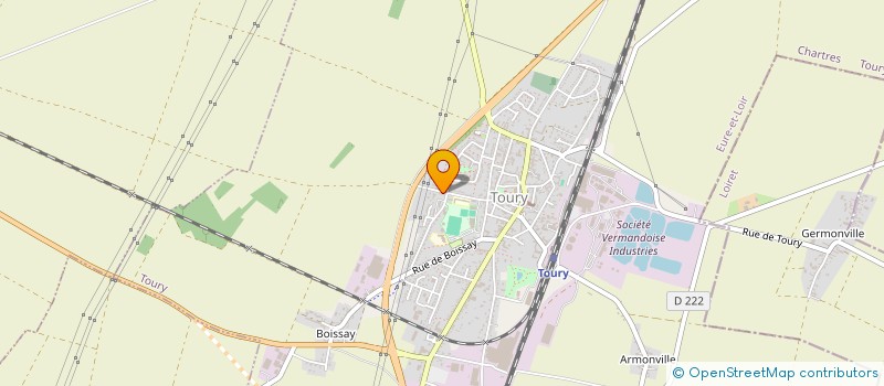 localisation de l'entreprise LICKO RENOV à TOURY