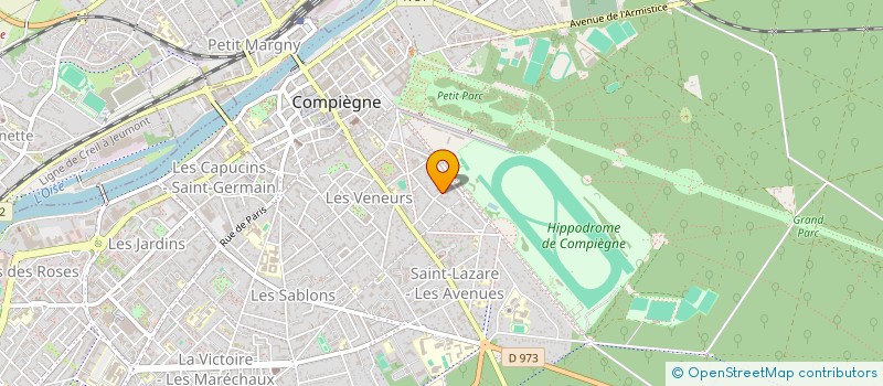 localisation de l'entreprise LICLA  COMPIEGNE