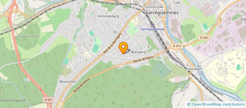 localisation de l'entreprise LICO  REMELFING