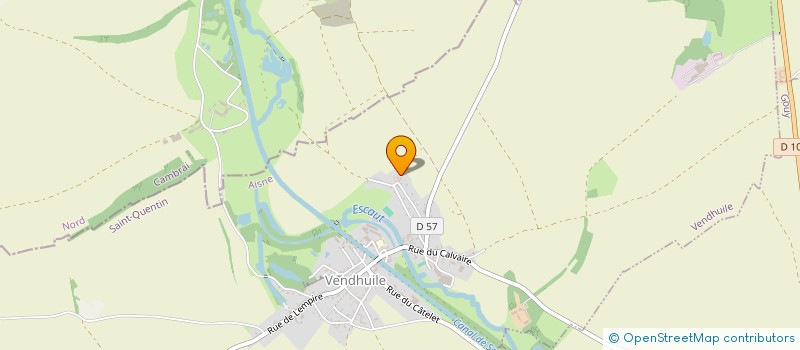 localisation de l'entreprise LICO  VENDHUILE