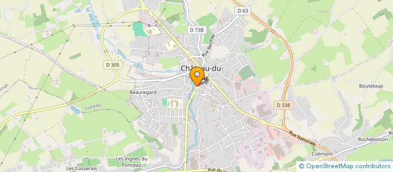 localisation de l'entreprise LICOIS  MONTVAL-SUR-LOIR