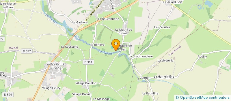 localisation de l'entreprise LICOL BUISSONNIERE  BREHAL