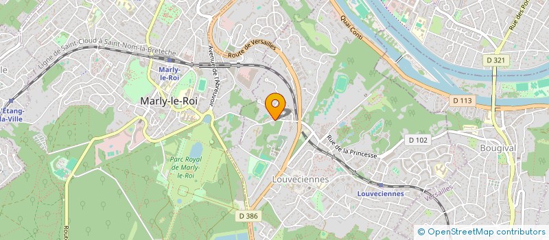 localisation de l'entreprise LICOPPE PARTICIPATIONS  LOUVECIENNES