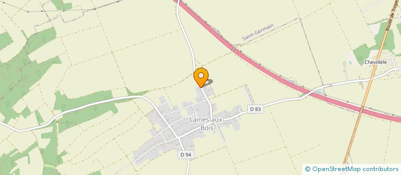 localisation de l'entreprise LICORNE  LAINES-AUX-BOIS