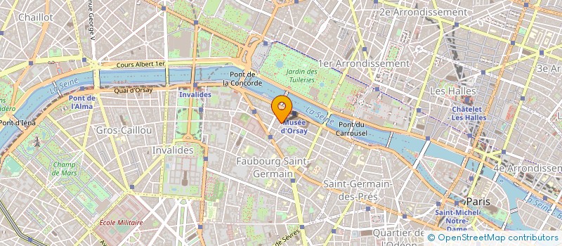 localisation de l'entreprise LICORNE à PARIS