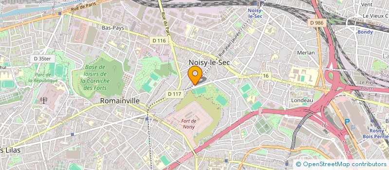localisation de l'entreprise LICORNE AUTO LAVAGE à NOISY-LE-SEC