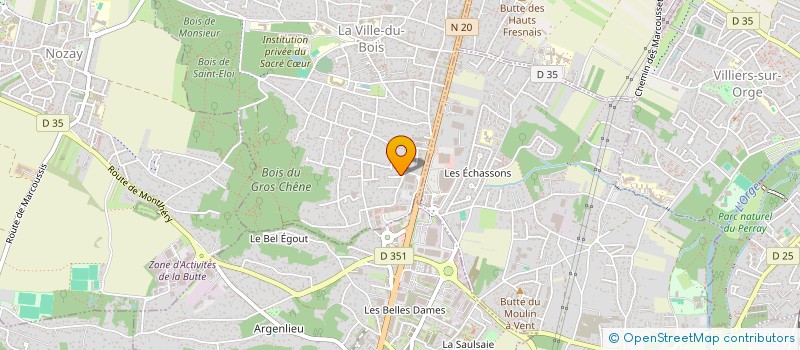 localisation de l'entreprise LICORNE DODGEBALL CLUB (LDC) à LA VILLE-DU-BOIS