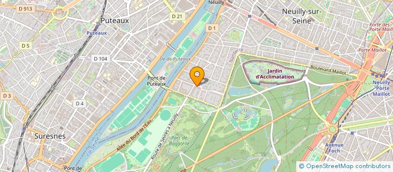 localisation de l'entreprise LICORNE IMMOBILIERE à NEUILLY-SUR-SEINE