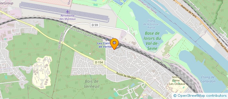 localisation de l'entreprise LICORNE, MANTRA ET MAGIE DU SON à VERNEUIL-SUR-SEINE