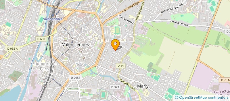 localisation de l'entreprise LICOTI  VALENCIENNES