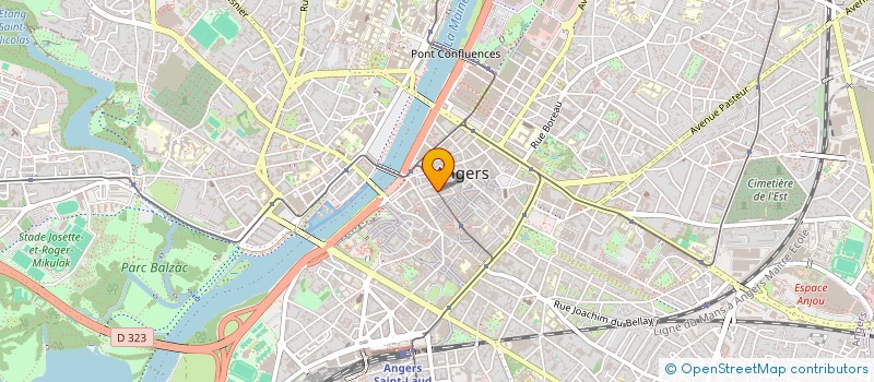 localisation de l'entreprise LICRA 49 à ANGERS