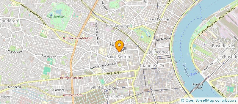 localisation de l'entreprise LICYDE SERVICES à BORDEAUX