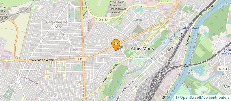 localisation de l'entreprise LID CONSULTING à ATHIS-MONS