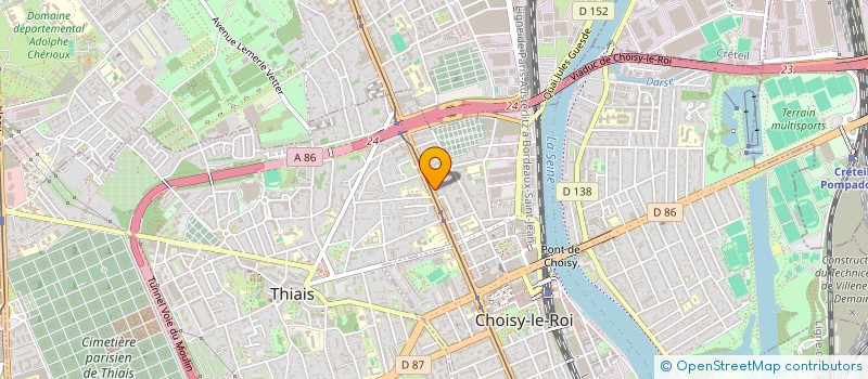 localisation de l'entreprise LID FRANCE  CHOISY-LE-ROI