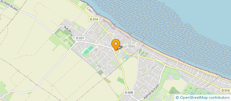 localisation de l'entreprise LID INGENIERIE  LION-SUR-MER