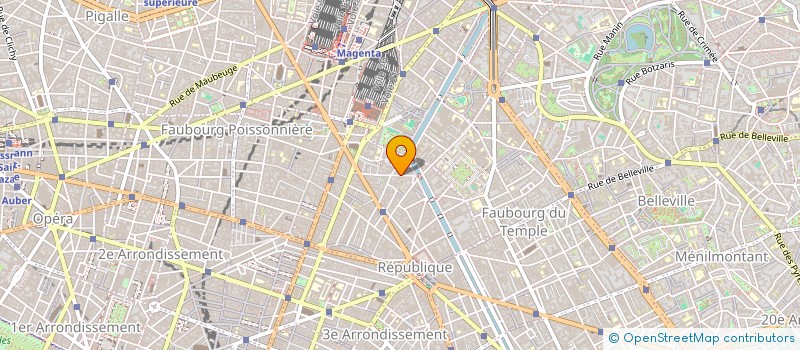 localisation de l'entreprise LIDA  PARIS