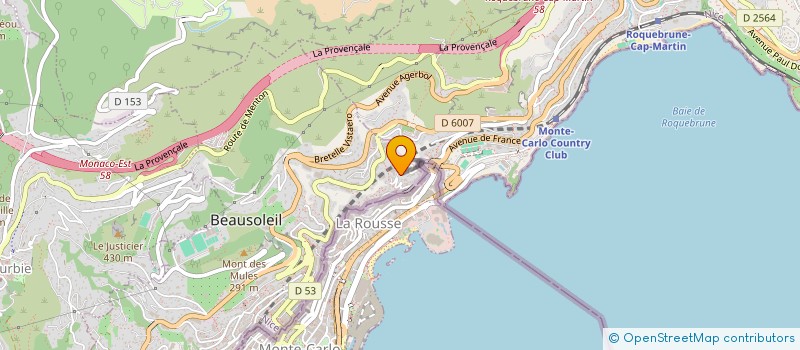 localisation de l'entreprise LIDA  BEAUSOLEIL